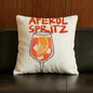 Brand A-Aperol L-Logo S-Spritz Cushion Cover Natural Linen Pillowcase Set, All-in-One Decor for Sofa, Bedroom & Chair