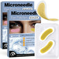 Retinol Microneedle Eye Patches with Hyaluronic Acid & Firming Peptides,for Forehead, Eye Area, Crow's Feet & Smile Lines,1Pair.