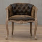Leisure Sofa Chair, Solid Wood Antique Dining Chair, European Hotel Dining Chair, Living Room Leisure Sofa,Support Customization