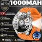 T-Rex 3 Military 1000mAh Super Capacity Battery Men Smart Watch 1.75" HD Screen Call 5ATM Waterproof Sport Smart Watches For Men