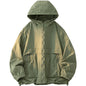 Summer Men's Hooded Sunscreen Jacket UPF50+ Ultra Thin Zipper Pocket Windbreaker Elastic Cuffs Outdoor Hiking Fishing Skin Coats