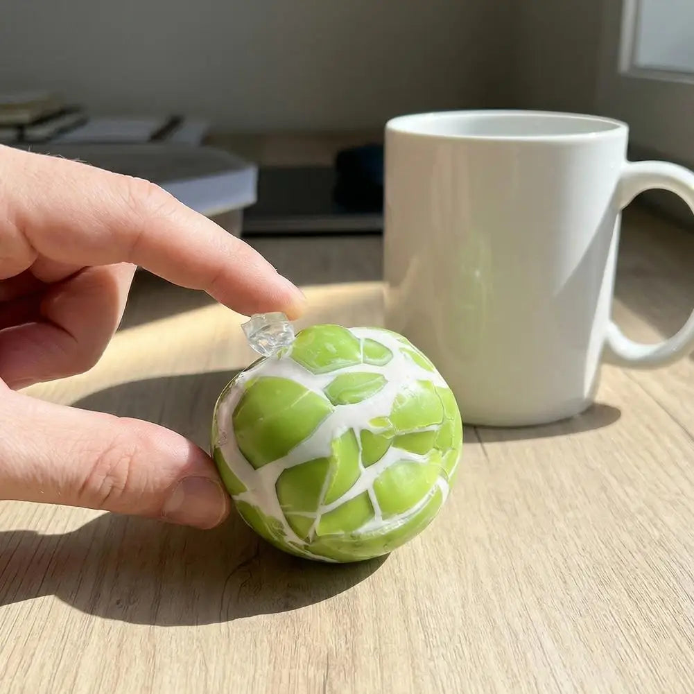 Squishy Stress Balls Slow Rebound Wax Skin Squeeze Toy Sensory Fidget Toy Soothing Relieving Stress For Kids Adult Party Gifts