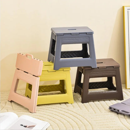 New model folding chair - Portable household folding chair - Outdoor camping portable small bench