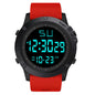 Men Sport Watch Multifunction Military Sports Watch Waterproof Luminous LED Digital Kids Watch Big Dial Student Electronic Watch