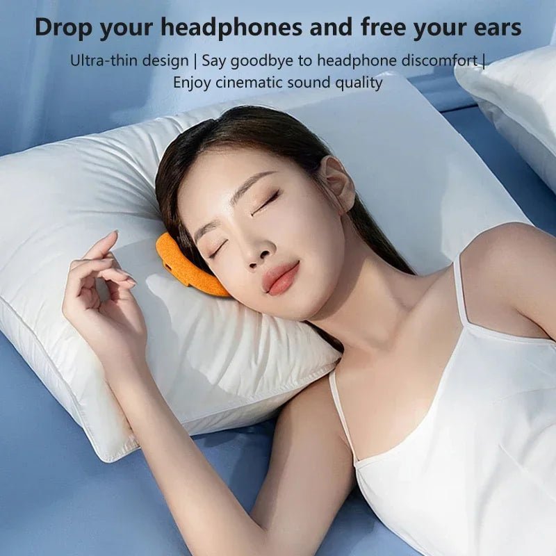 Under Pillow Sleep Speaker 3-Level Timer Wireless Bluetooth 5.4 HiFi Audio with Built-in White Noise TF Card for Deep eaker 2026