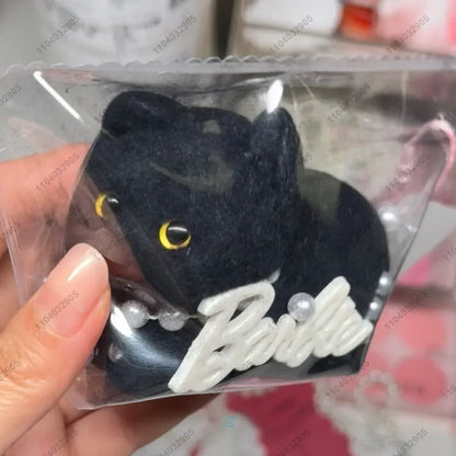 Kitty Taba Squishy Soft Cat Fidget Toy ASMR Cute Animal Squeeze Toy Anti Stress Funny Toys For Children Christmas Party Gift