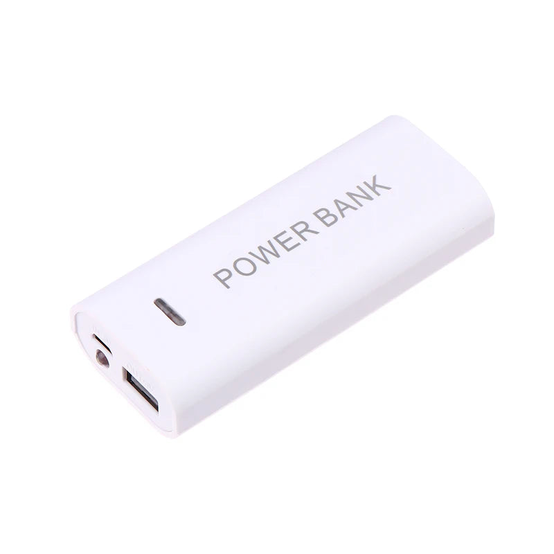 Portable Power Bank Case DIY 2Cell 18650 Battery Box For Smart Phone Charge 5V 1A For 18650 Battery With Indicator Light