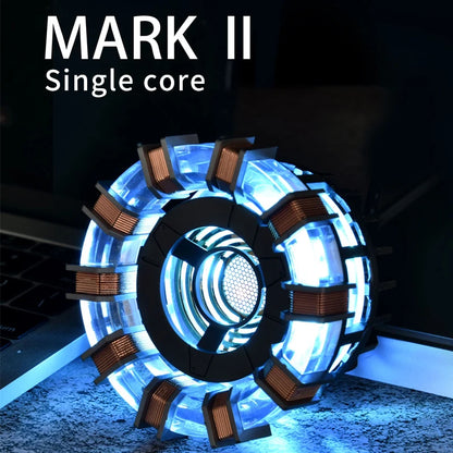 New Sale:  Man Mk1 and Mk2 Arc Reactors Tony Stark's Heart of Mark Armor Avengers Figures with LED Lights 1:1 Chest lamp toy edc