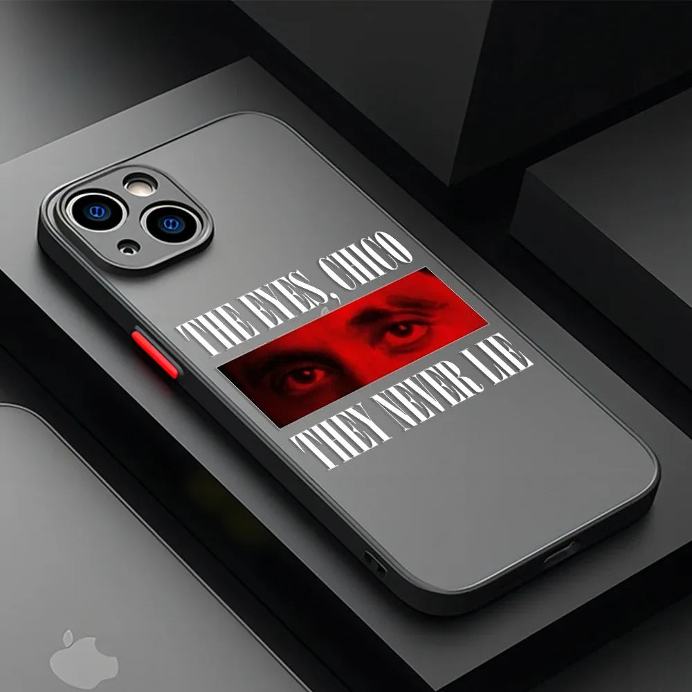 Scarface Tony Montana Phone Case For iPhone 17 16e 16 15 14 13 12 11 Mini Pro Air  Max X XR XSMax 7 8 6 6s Plus Matte Clear Back