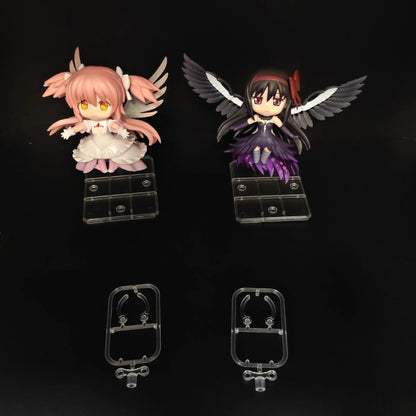 Chibi Puella Magi Madoka Magica Anime Figure Kaname Madoka Akemi Homura Pvc Model Collectible Desktop Decoration For Anime Fans