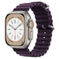 Ocean Strap for apple watch Band 44mm 40mm 45mm 41mm 49mm 46mm silicone correas bracelet iWatch series 7 5 6 3 se 8 Ultra 2 9 10
