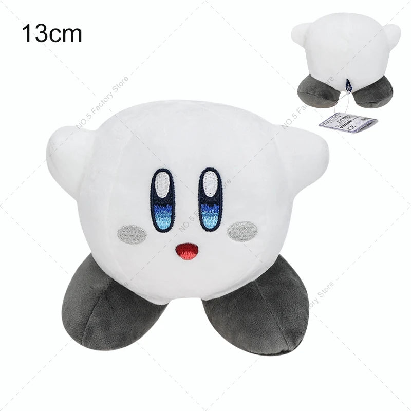 Cute Multicolor Kirby Plush Toy Kawaii Anime Star Kirby Sword Kirby Waddle Doo Elfilin Stuffed Doll Peluche Birthday Gifts