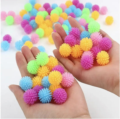 TPR Bayberry Ball Hedgehog Multi color Mini Massage Ball Foot Massage Ball Airout Yoga Stress Relief Soft Squeezing Plush Toy