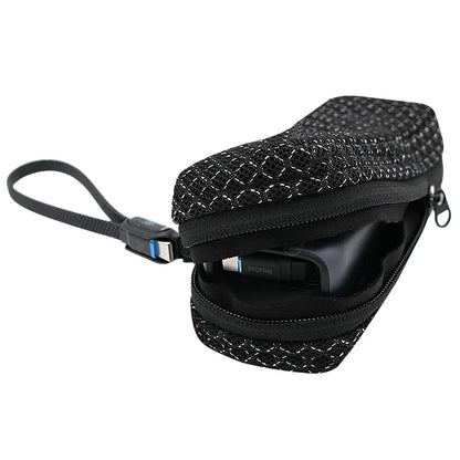 Portable Breathable Power Bank Bag for Anker A1695 & Zolo 165W, Outdoor Travel Ventilate Carrying Case