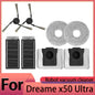 Dreame x50 ultra Robot Vacuum Cleaner Accessories Main Brush Side Brush HEPA Filter Mop Cloths Dust Bag Spare Parts