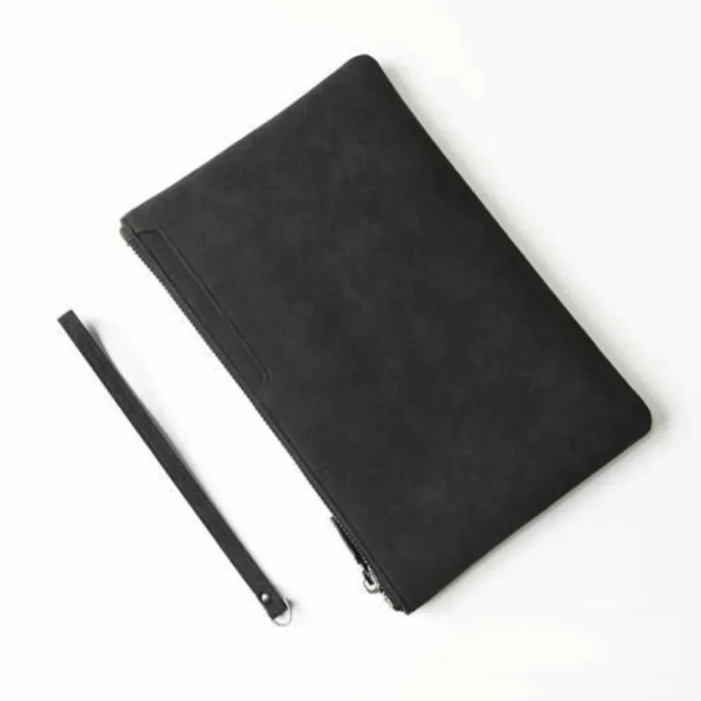 Men's Business Clutch Bag PU Leather Wallet Handheld Busin Casual Phone Bag Soft Surface Ort Wallet Casual Handbag Coin Purse ﻿