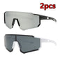 1/2pcs Anti-UV Cycling Sunglasses UV400 Unisex Sandproof Eye Protector Sun Glasses Outdoor Sports Goggle Protection Eyeglass