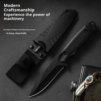 Outdoor Tactica Personal Defense Sharp Diving Utility High Hardness Integrated Dragon Bone Design Survival Tool