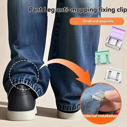 4/6/10PCS Detachable Anti Sliding Trouser Clip Invisible No Sew Concealment Buckle for DIY Sewing Craft Clothing Clips