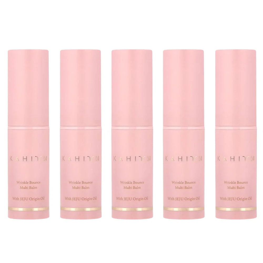 Pink Moisturizer Stick 9g Hydrating Serum Balm Anti Aging Wrinkle Care Repair Dry Skin Portable Face Beauty Skincare
