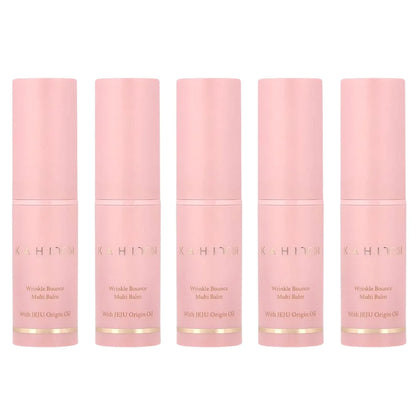 Pink Moisturizer Stick 9g Hydrating Serum Balm Anti Aging Wrinkle Care Repair Dry Skin Portable Face Beauty Skincare