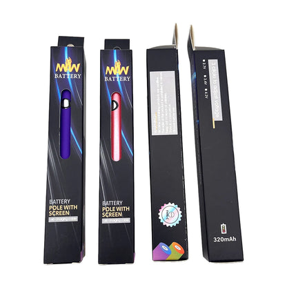 320mAh Battery Soldering Iron Digital Preheating Battery Button voltage Adjustment 510 Preheating Battery Soldering Iron Pen
