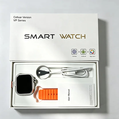 CD12 Smart Watch +1/4pcs Straps AMOLED 4G LTE smart watch with 180 ° rotary camera GPS WiFi SIM card slot health monitoring