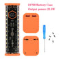 8Slots 18650/21700 Power Bank Case DIY Kit Mecha Transparent Quick Charge Flash Charger Battery Case Kit Power Bank Box Type C