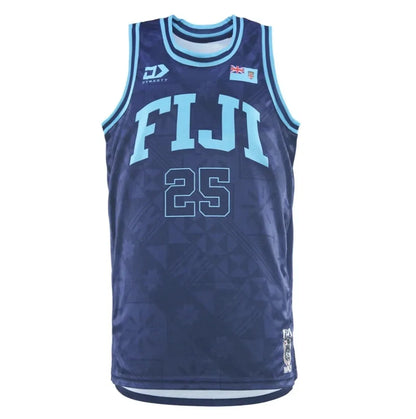 2026 New Fiji Bati Men's Summer Rugby Training Gear, Quick-Dry Sports Vest & Unisex Breathable Athletic Jerseys