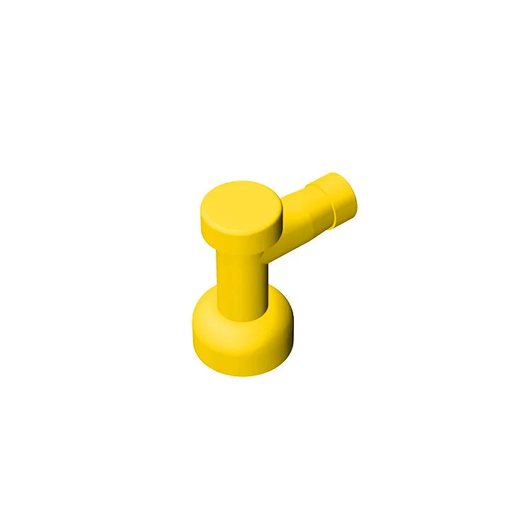 20PCS Puzzle Particle 4599 Tap 1x1 Faucet Building Blocks With Hole In Nozzle End Bricks DIY Toy Children Gifts