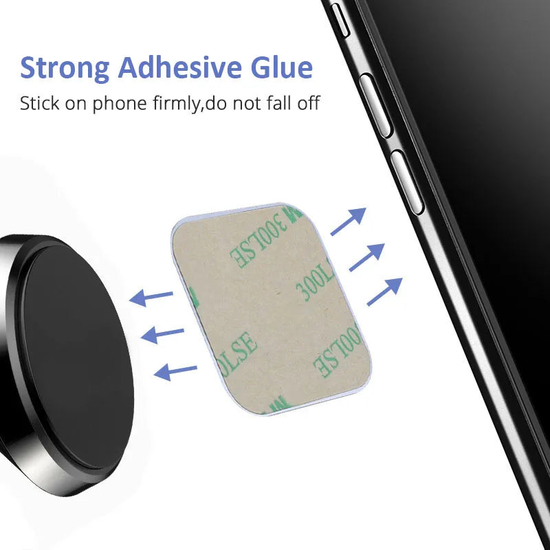 Universal Mobile Phone Metal Plates for Magsafe Cell Phone Holder Iron Sheet in Car Disk Mount Phone Sticker for Magnetic Stand