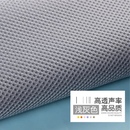 160x45cm/160x200cm Speaker Mesh Cloth Dustproof Soundproof Net Cover Stereo Gille Fabric Grill Radio Acoustic Filter Protective