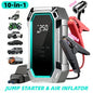 Truck Jump Starter, 180Psi Tire Inflator Compressor, 8000A Emergency Start Power Bank