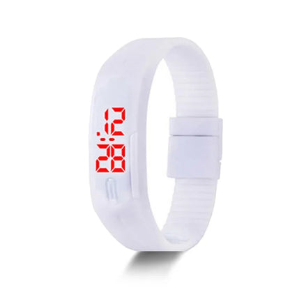 Sport Digital Children Watches Women Hot Silicone Strap LED Display Kids Watch Girls Boys Wristwatch Man Clock Reloj de hombre