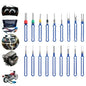 18/36Pcs Terminal Removal Tool Kit Depinning Tool Electrical Connector Pin Removal Car Optional Wire Terminal Removal Tools