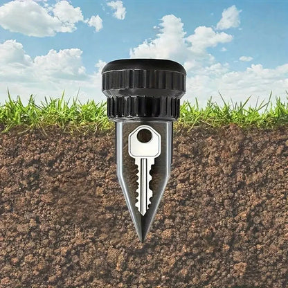 Sprinkler Key Hider Realistic Sprinkler Key Cash Hider Holder for Outdoor Garden Yard Easy Push Into The Ground