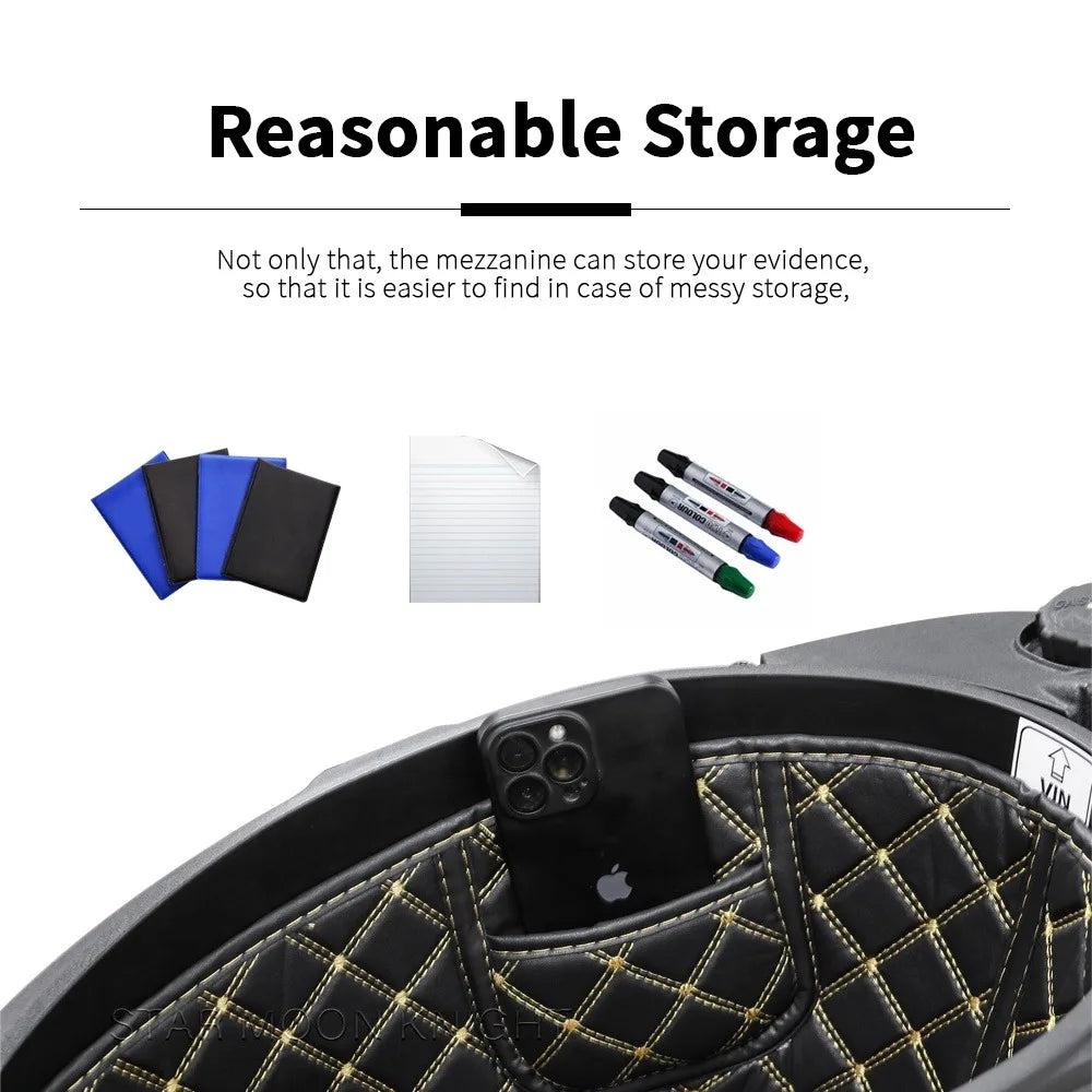 For HONDA PCX 125 150 160 ADV150 Motorcycle Rear Trunk Inner Cushion ADV350 FORZA350 Seat Bucket Storage Luggage Box Liner Pad