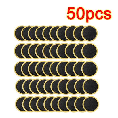30/20/10 PCS Bicycle Glue-free Tire Patches Tool Quick Repairing Tyre Protection Patch Adhesive Quick Drying Bike Accessories