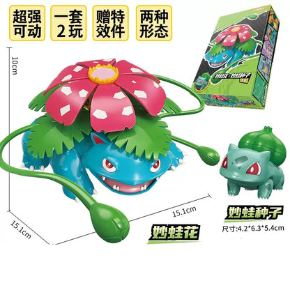 100000 volts pet Trainer ornament Charizard Building Capture pets Blocks Ash Ketchum Misty Serena Mini Action Figure Toys