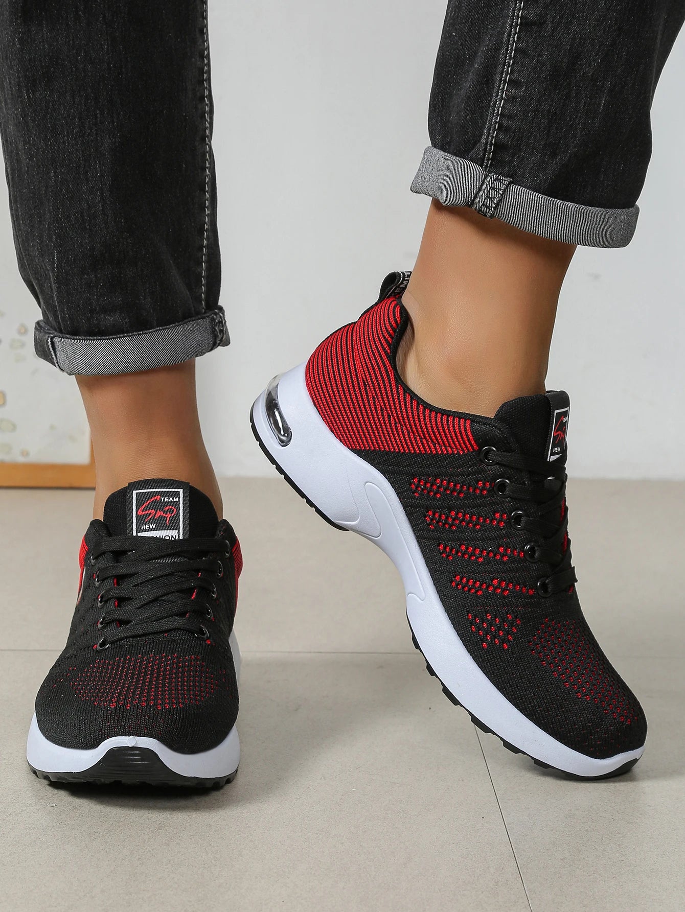 Men's Shoes Fashion Super Breathable Lace-Up Running Shoes - Non-slip, Durable and Pillow Comfort - Men's Fashion Sneakers