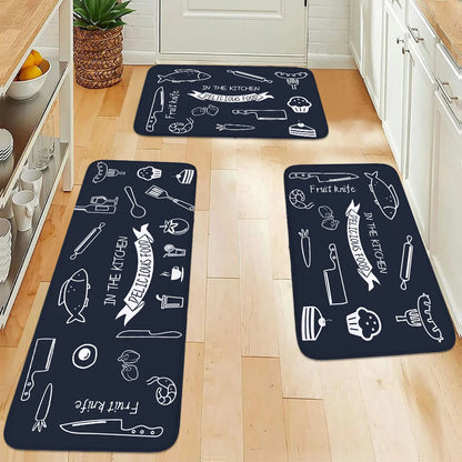 Multi-purpose Sponge Water Absorption Mat: Kitchen, Bathroom Bathroom Anti-skid, Moisture Absorption, Machine Washable Carpet