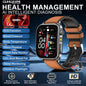 GUHUAVMI New Laser Therapy ECG+PPG Smart Watch Health Monitor Blood Lipids Uric Acid Heart Rate Tracking Monitoring Smartwatches