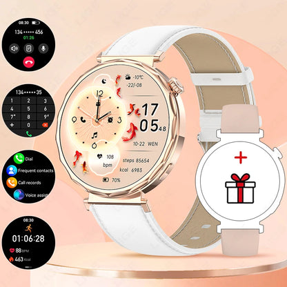 LIGE 2025 Smart Watch Women Full Circle Touch Screen Bluetooth Call Men Smartwatch Waterproof Sport Activity Fitness Watch Women