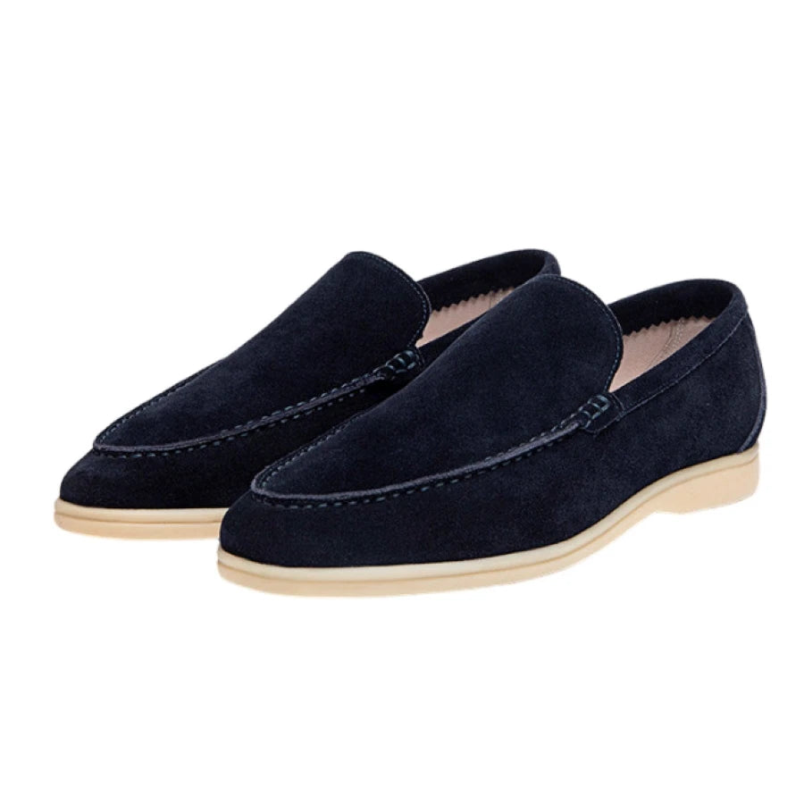 26 Men summer casual loafers made of suede, slip-on pull-on design, easy to wear and take off.LF1246