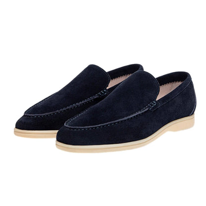 26 Men summer casual loafers made of suede, slip-on pull-on design, easy to wear and take off.LF1246