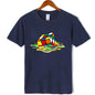 Summer Men's T-shirt High Quality Cotton Blend Magic Square Printing O-neck For Men Tees Casual Cool Hip Hop Short Sleeved Tops