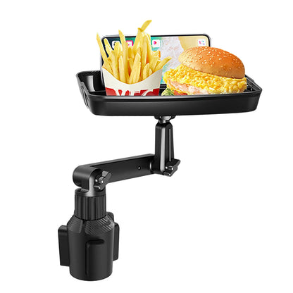Universal Car Cup Holder Tray Swivel Food Eating Table Adjustable Mobile Phone Mount Holders