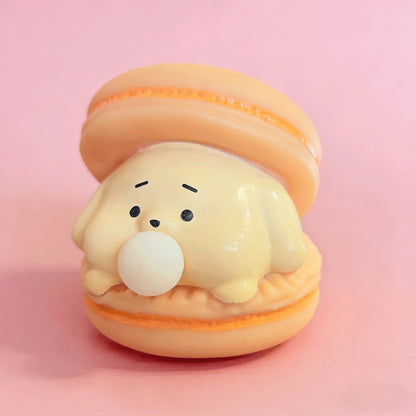 Animal Spit Bubble Burger Squishy Cute Cartoon Anti-stress Relief Squishy Fidget Sensory Toy Funny Vent Squeeze Toy &Desk Decor