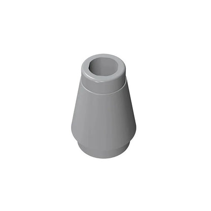 10PCS 59900 4589 1x1 Cone Block Moc Building Loose Parts Compatible with Brick DIY Children's Toy Assembly Gift