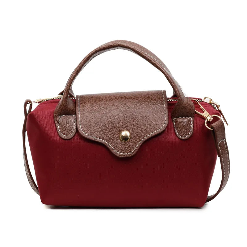 Retro Casual Fashion Ladies Shoulder Bag Stylish Trendy Crossbody Bag Quality Small Square Bag Urban Minimalist Style Polyest...